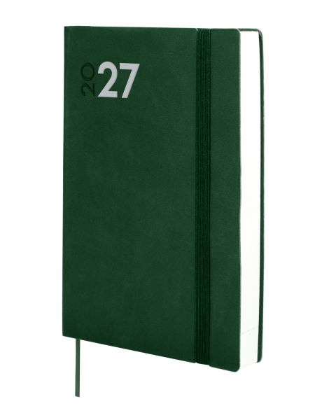 Finocam Dynamic Mara Agenda Profesional en Catalan - Anual 2027 - 1 Dia por Pagina - Formato Y10 - 140x204mm - Goma Elastica - Tapa Blanda de PU - Esquinas Microperforadas - Papel de 80g/m2 - Color Verde Finocam Dynamic Mara Agenda Profesional en Catalan - Anual 2027 - 1 Dia por Pagina - Formato Y10 - 140x204mm - Goma Elastica - Tapa Blanda de PU - Esquinas Microperforadas - Papel de 80g/m2 - Color Verde