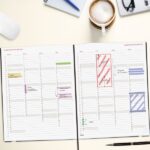 Finocam Dynamic Mara Agenda Profesional en Catalan - Anual 2027 - 1 Dia por Pagina - Formato Y12 - 210x270mm - Goma Elastica - Tapa Blanda de PU - Esquinas Microperforadas - Papel de 80g/m2 - Color Negro - immagine 4