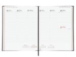 Finocam Dynamic Milano Agenda Profesional - Anual 2027 - Semana Vista Vertical - Formato Y12 - 210x270mm - Cinta Punto - Tapa Dura Acolchada - Esquinas Microperforadas - Papel de 80g/m2 - Color Negro - immagine 2