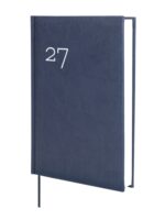 Finocam Dynamic Milano Agenda Profesional - Anual 2027 - 1 Dia por Pagina - Formato Y10 - 140x204mm - Cinta Punto - Tapa Dura Acolchada - Esquinas Microperforadas - Papel de 80g/m2 - Color Azul
