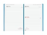 Finocam Dynamic Milano Agenda Profesional - Anual 2027 - 1 Dia por Pagina - Formato Y10 - 140x204mm - Cinta Punto - Tapa Dura Acolchada - Esquinas Microperforadas - Papel de 80g/m2 - Color Cyan - immagine 2