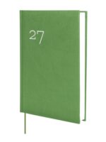 Finocam Dynamic Milano Agenda Profesional - Anual 2027 - 1 Dia por Pagina - Formato Y10 - 140x204mm - Cinta Punto - Tapa Dura Acolchada - Esquinas Microperforadas - Papel de 80g/m2 - Color Verde