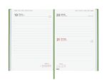 Finocam Dynamic Milano Agenda Profesional - Anual 2027 - 1 Dia por Pagina - Formato Y10 - 140x204mm - Cinta Punto - Tapa Dura Acolchada - Esquinas Microperforadas - Papel de 80g/m2 - Color Verde - immagine 2