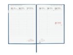 Finocam Dynamic Porto Agenda Profesional - Anual 2027 - Semana Vista Vertical - Formato Y10 - 140x204mm - Tapa Dura de Carton Forrado - Esquinas Microperforadas - Papel de 80g/m2 - Color Azul - immagine 2