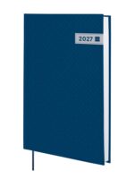 Finocam Dynamic Porto Agenda Profesional - Anual 2027 - 1 Dia por Pagina - Formato Y10 - 140x204mm - Cinta Punto - Tapa Dura de Carton Forrado - Esquinas Microperforadas - Papel de 80g/m2 - Color Azul