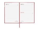 Finocam Dynamic Porto Agenda Profesional - Anual 2027 - 1 Dia por Pagina - Formato Y10 - 140x204mm - Cinta Punto - Tapa Dura de Carton Forrado - Esquinas Microperforadas - Papel de 80g/m2 - Color Rojo - immagine 2