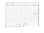 Finocam Dynamic Porto Design Agenda Profesional - Anual 2027 - Semana Vista Vertical - Formato Y10 - 140x204mm - Tapa Dura de Carton Forrado - Esquinas Microperforadas - Papel de 80g/m2 - Color Malva - immagine 2