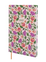 Finocam Dynamic Porto Design Camila Agenda Profesional - Anual 2027 - Semana Vista Vertical - 140x204mm - Tapa Dura de Carton Forrado - Esquinas Microperforadas - Papel de 80g/m2 - Multicolor