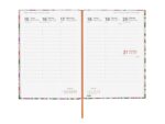 Finocam Dynamic Porto Design Camila Agenda Profesional - Anual 2027 - Semana Vista Vertical - 140x204mm - Tapa Dura de Carton Forrado - Esquinas Microperforadas - Papel de 80g/m2 - Multicolor - immagine 2