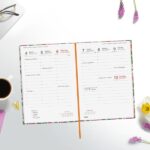 Finocam Dynamic Porto Design Camila Agenda Profesional - Anual 2027 - Semana Vista Vertical - 140x204mm - Tapa Dura de Carton Forrado - Esquinas Microperforadas - Papel de 80g/m2 - Multicolor - immagine 3