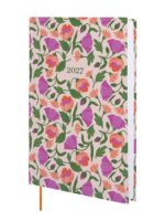 Finocam Dynamic Porto Design Camila Agenda Profesional - Anual 2027 - 1 Dia por Pagina - Formato Y10 - 140x204mm - Tapa Dura de Carton Forrado - Esquinas Microperforadas - Papel de 80g/m2 - Multicolor