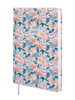 Finocam Dynamic Porto Design Agenda Profesional en Catalan - Anual 2027 - 1 Dia por Pagina - Formato Y10 - 140x204mm - Tapa Dura de Carton Forrado - Esquinas Microperforadas - Papel de 80g/m2 - Color Malva