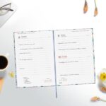Finocam Dynamic Porto Design Agenda Profesional en Catalan - Anual 2027 - 1 Dia por Pagina - Formato Y10 - 140x204mm - Tapa Dura de Carton Forrado - Esquinas Microperforadas - Papel de 80g/m2 - Color Malva - immagine 3