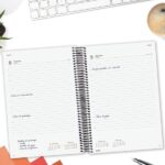 Finocam Espiral Basics Opaque Agenda - Anual 2027 - 1 Dia por Pagina - Formato E11 - 165x242mm - Espiral - Tapa de Polipropileno - Esquinas Microperforadas - Papel de 70g/m2 - Color Negro - immagine 3