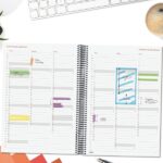 Finocam Espiral Basics Opaque Agenda - Anual 2027 - 1 Dia por Pagina - Formato E40 - 210x297mm - Espiral - Tapa de Polipropileno - Esquinas Microperforadas - Papel de 70g/m2 - Color Negro - immagine 4