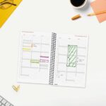 Finocam Espiral Basics Year Agenda - Anual 2027 - Semana Vista Horizontal - Formato E5 - 117x181mm - Espiral - Tapa de Polipropileno - Esquinas Microperforadas - Papel de 80g/m2 - Color Negro - immagine 4