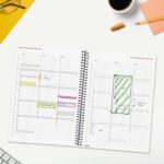 Finocam Espiral Basics Year Agenda - Anual 2027 - Semana Vista Vertical - Formato E10 - 155x212mm - Espiral - Tapa de Polipropileno - Esquinas Microperforadas - Papel de 80g/m2 - Color Negro - immagine 4