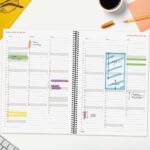 Finocam Espiral Basics Year Agenda - Anual 2027 - Semana Vista Horizontal - Formato E40 - 210x297mm - Espiral - Tapa de Polipropileno - Esquinas Microperforadas - Papel de 80g/m2 - Color Negro - immagine 4