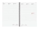 Finocam Espiral Basics Year Agenda - Anual 2027 - Semana Vista Vertical - Formato E40 - 210x297mm - Espiral - Tapa de Polipropileno - Esquinas Microperforadas - Papel de 80g/m2 - Color Negro - immagine 2