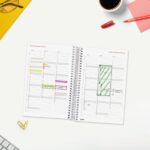 Finocam Espiral Basics Year Agenda - Anual 2027 - 1 Dia por Pagina - Formato E5 - 117x181mm - Espiral - Tapa de Polipropileno - Esquinas Microperforadas - Papel de 70g/m2 - Color Rojo - immagine 4