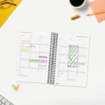Finocam Espiral Basics Year Agenda - Anual 2027 - 1 Dia por Pagina - Formato E5 - 117x181mm - Espiral - Tapa de Polipropileno - Esquinas Microperforadas - Papel de 70g/m2 - Color Negro - immagine 4