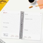 Finocam Espiral Basics Year Agenda - Anual 2027 - 1 Dia por Pagina - Formato E11 - 165x242mm - Espiral - Tapa de Polipropileno - Esquinas Microperforadas - Papel de 70g/m2 - Color Negro - immagine 3