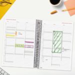 Finocam Espiral Basics Year Agenda - Anual 2027 - 1 Dia por Pagina - Formato E11 - 165x242mm - Espiral - Tapa de Polipropileno - Esquinas Microperforadas - Papel de 70g/m2 - Color Negro - immagine 4