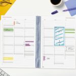 Finocam Espiral Basics Year Agenda en Catalan - Anual 2027 - 1 Dia por Pagina - Formato E40 - 210x297mm - Goma Elastica - Tapa de Polipropileno - Esquinas Microperforadas - Papel de 70g/m2 - Color Negro - immagine 4
