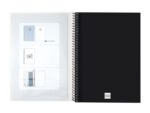 Finocam Espiral Basics Personalizable Agenda - Anual 2027 - 1 Dia por Pagina - Formato E10 - 155x212mm - Espiral - Tapa de Polipropileno - Esquinas Microperforadas - Papel de 70g/m2 - Color Gris - immagine 3