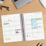 Finocam Espiral Basics Personalizable Agenda - Anual 2027 - 1 Dia por Pagina - Formato E10 - 155x212mm - Espiral - Tapa de Polipropileno - Esquinas Microperforadas - Papel de 70g/m2 - Color Gris - immagine 4