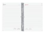Finocam Espiral Basics Personalizable Agenda - Anual 2027 - 1 Dia por Pagina - Formato E40 - 210x297mm - Espiral - Tapa de Polipropileno - Esquinas Microperforadas - Papel de 70g/m2 - Color Gris - immagine 2