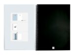 Finocam Espiral Basics Personalizable Agenda - Anual 2027 - 1 Dia por Pagina - Formato E40 - 210x297mm - Espiral - Tapa de Polipropileno - Esquinas Microperforadas - Papel de 70g/m2 - Color Gris - immagine 3