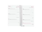 Finocam Trendy Design Collection Flora Agenda - Anual 2027 - Semana Vista Horizontal - Formato E3 - 79x127mm - Espiral - Tapa de Polipropileno - Esquinas Microperforadas - Papel de 80g/m2 - Multicolor - immagine 2
