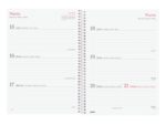 Finocam Trendy Design Collection Flora Agenda - Anual 2027 - Semana Vista Horizontal - Formato E10 - 155x212mm - Espiral - Tapa de Polipropileno - Esquinas Microperforadas - Papel de 80g/m2 - Multicolor - immagine 2