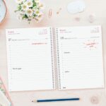 Finocam Trendy Design Collection Flora Agenda - Anual 2027 - 1 Dia por Pagina - Formato E10 - 155x212mm - Espiral - Tapa de Polipropileno - Esquinas Microperforadas - Papel de 70g/m2 - Multicolor - immagine 3