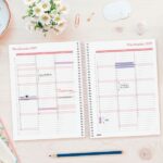 Finocam Trendy Design Collection Flora Agenda - Anual 2027 - 1 Dia por Pagina - Formato E10 - 155x212mm - Espiral - Tapa de Polipropileno - Esquinas Microperforadas - Papel de 70g/m2 - Multicolor - immagine 4