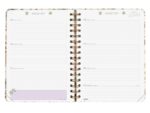 Finocam Moniquilla Agenda - Anual 2027 - Semana Vista Horizontal - Formato E10 - 155x212mm - Espiral Doble - Tapa Dura de Carton Forrado - Esquinas Microperforadas - Papel de 80g/m2 - Color Rosa - immagine 2