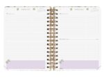 Finocam Moniquilla Agenda - Anual 2027 - 1 Dia por Pagina - Formato E10 - 155x212mm - Espiral Doble - Tapa Dura de Carton Forrado - Esquinas Microperforadas - Papel de 80g/m2 - Color Rosa - immagine 2