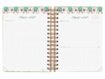 Finocam Martabge Agenda - Anual 2027 - 1 Dia por Pagina - Formato E10 - 155x212mm - Espiral Doble - Tapa Dura de Carton Forrado - Esquinas Microperforadas - Papel de 80g/m2 - Color Rosa - immagine 2