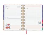 Finocam Talkual Version Agenda - Anual 2027 - 1 Dia por Pagina - 155x217mm - Espiral Doble - Tapa Dura - Goma Elastica - Papel de 80g/m2 - Cinta Punto - Notas Adhesivas Surtidas - Multicolor - immagine 2