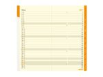 Finocam P497C Recambio para Agenda Plana en Catalan - Anual 2027 - Mes Vista - Formato PL4 - 80x150mm - Papel de 90g/m2 - Color Crema - immagine 2