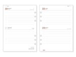 Finocam R1097 Recambio para Agenda Open - Anual 2027 - 2 Dias por Pagina - Formato 1000 - 155x215mm - 6 Taladros - Papel de 80g/m2 - Color Blanco - immagine 2