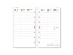 Finocam R499 Recambio para Agenda Open - Anual 2027 - Semana Vista Vertical - Formato 400 - 91x152mm - 6 Taladros - Papel de 80g/m2 - Color Blanco - immagine 2