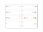 Finocam C299 Recambio para Agenda Classic - Anual 2027 - Semana Vista Horizontal - Formato 602 - 73x114mm - 6 Taladros - Papel de 80g/m2 - Esquinas Microperforadas - Color Blanco - immagine 2