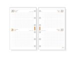 Finocam C297C Recambio para Agenda Classic en Catalan - Anual 2027 - 2 Dias por Pagina - Formato 602 - 73x114mm - 6 Taladros - Papel de 70g/m2 - Esquinas Microperforadas - Color Blanco - immagine 2