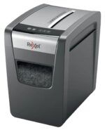 Rexel Momentum X312-SL Slimeline Destructora de Papel Manual Corte Confeti P-3 - Destruye hasta 12 Hojas - Funcionamiento Ininterrumpido 6min - Papelera de 23L - Color Gris/Plata - immagine 2