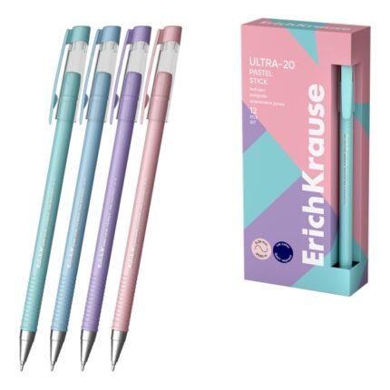 ErichKrause ULTRA-20 Pastello a stilo con cappuccio - Modelli assortiti - Spessore tratto 0