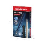ErichKrause Severe Stick Classic Penna a sfera con cappuccio - Modelli assortiti - Spessore tratto 0,28 mm - Colore blu - immagine 4