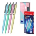 ErichKrause Smart Matic Pastel Penna a sfera a scatto - Modelli assortiti - Spessore 0