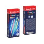 ErichKrause Smart Matic Pastel Penna a sfera a scatto - Modelli assortiti - Spessore 0,35 mm - Colore blu - immagine 5